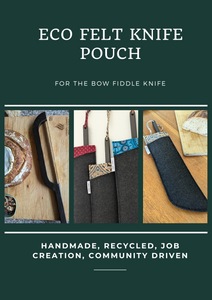 Eco-felt Knife Pouch (Without Knife)